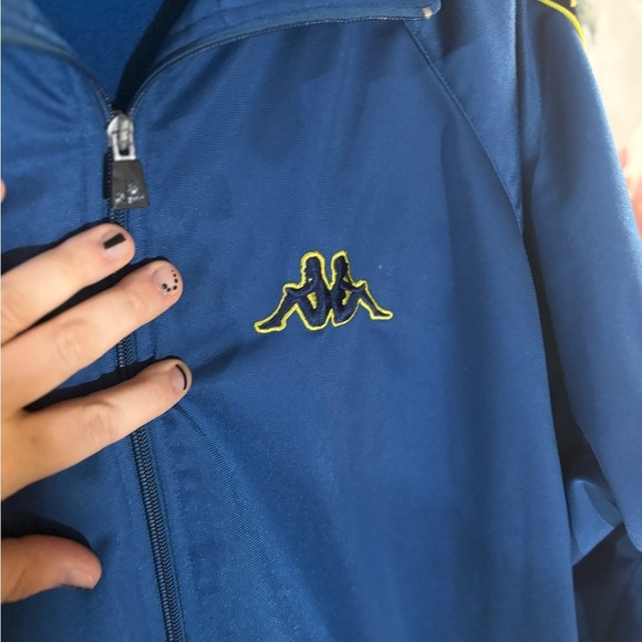 Vintage Kappa Blue Track Jacket for Men - Picture 4 of 12